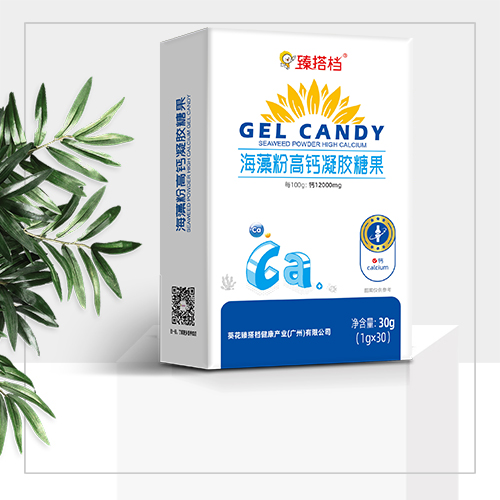 海藻粉高钙凝胶糖果